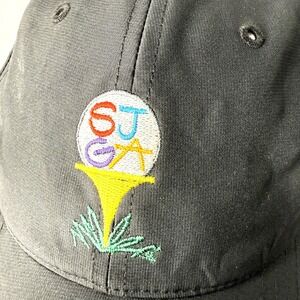 Adidas Men's Golf Strapback Hat Black One Size